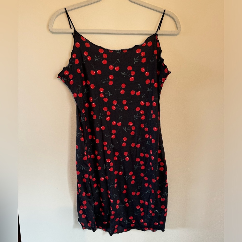 Amazon | Cherry Spaghetti Strap Dress | L